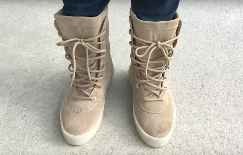 Yeezy Crepe Boost On Foots