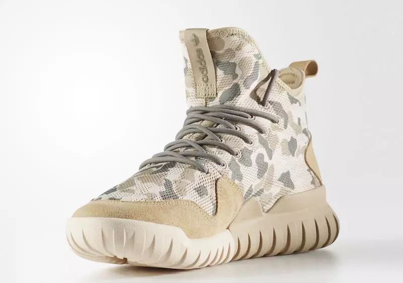 Adidas Tubular X Pek Camo Tidak Terikat