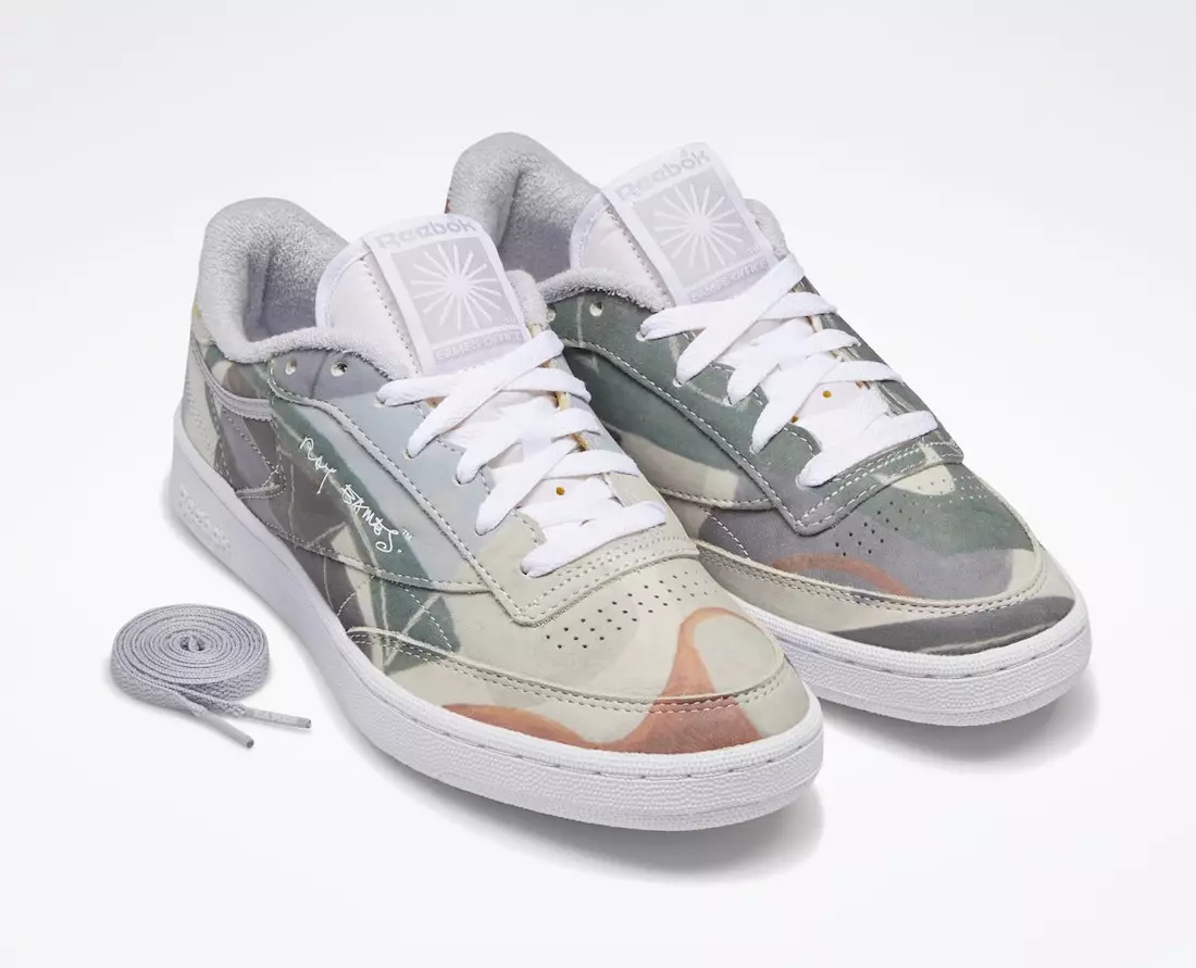 Composição Eames Reebok Club C GY1068 Data de lançamento