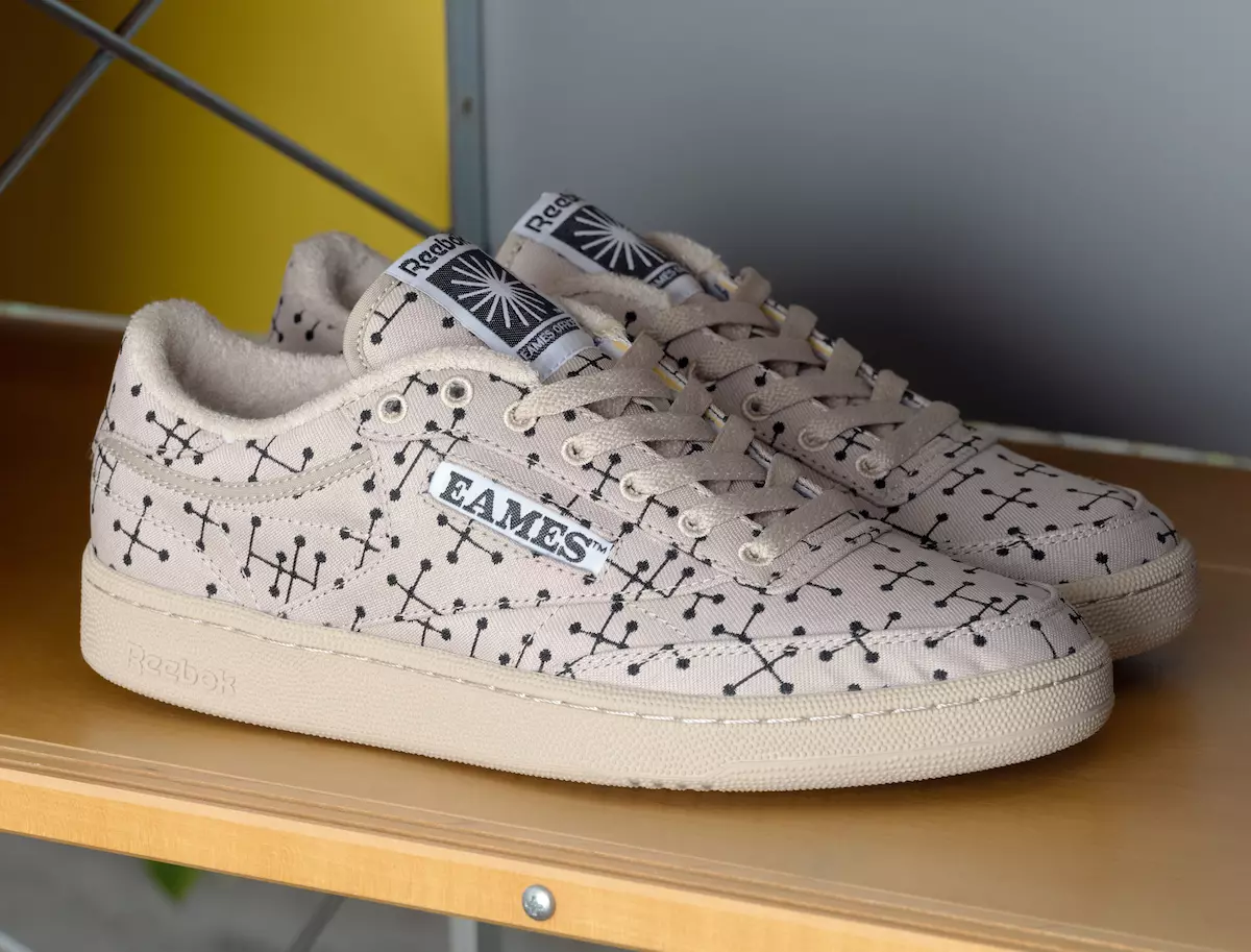 Eames x Reebok Club C Dot Pattern GY1069 Composizione GY1068 Data di rilascio