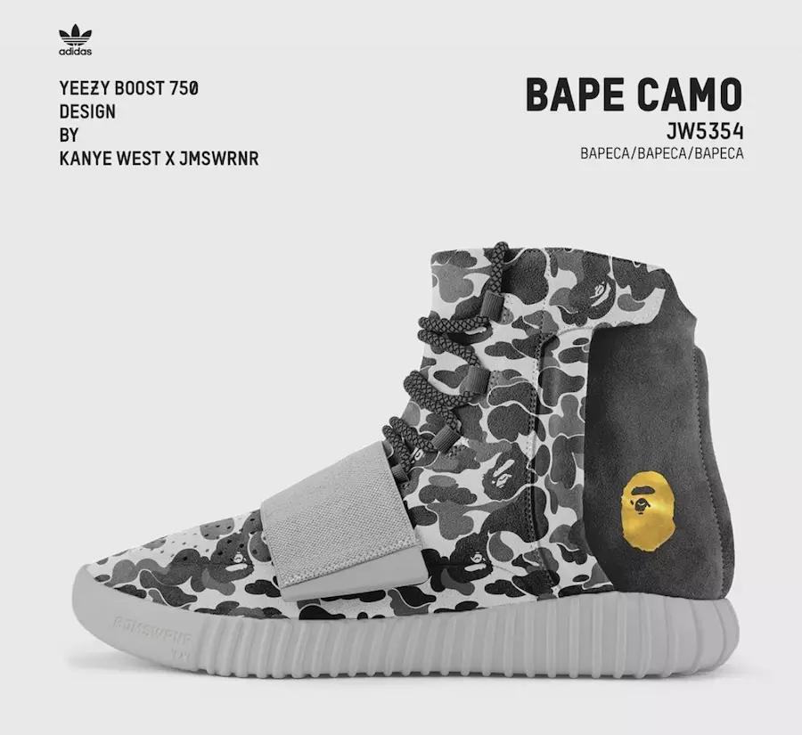 Yeezy 750 Meningkatkan Kolaborasi Kustom