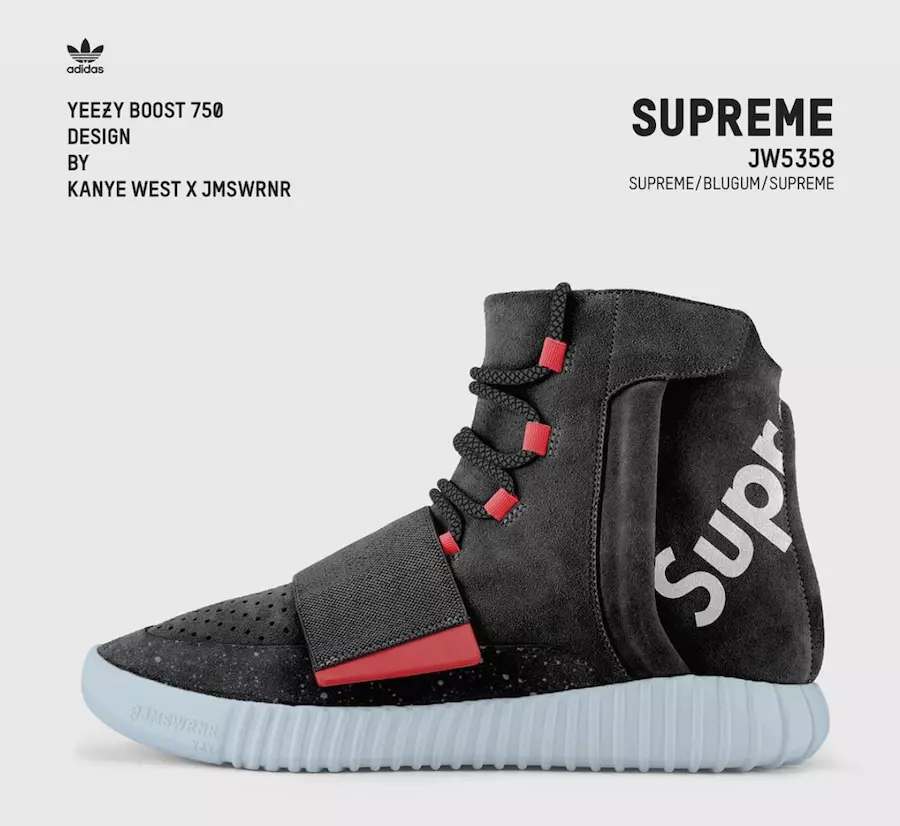 Colaborações personalizadas do Yeezy 750 Boost