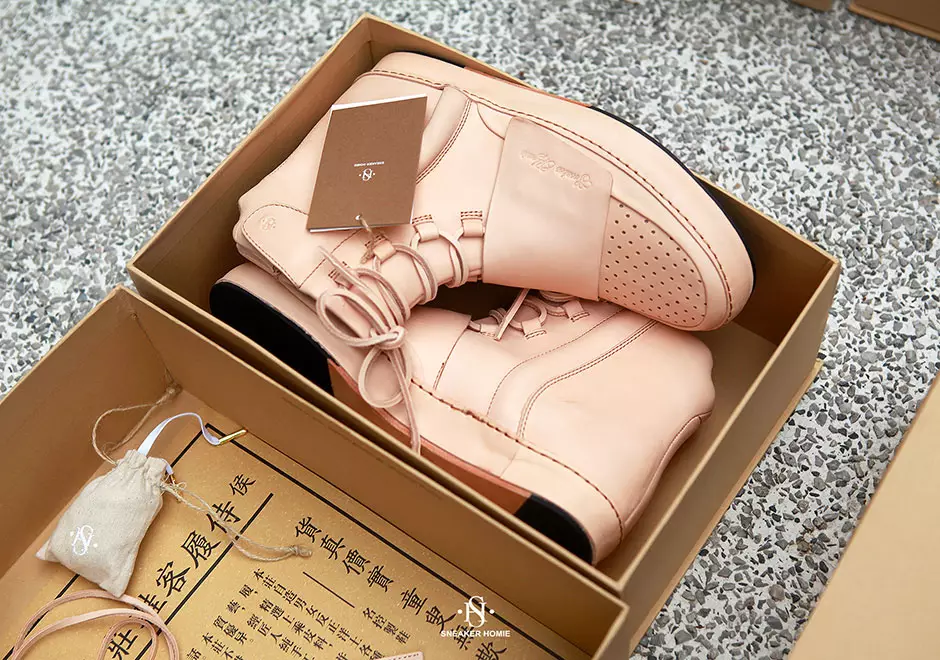 Tan Leather adidas Yeezy 750 Sneaker Homie