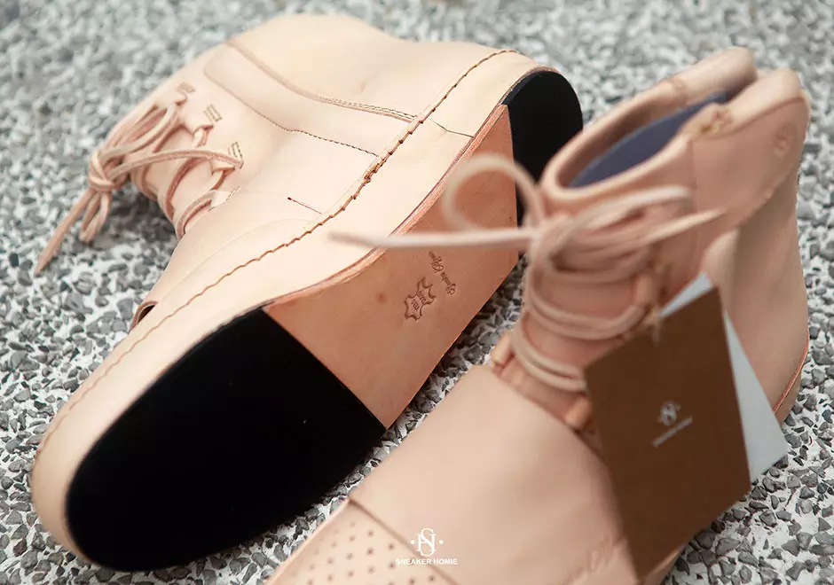 Tan Leather adidas Yeezy 750 Sneaker Homie