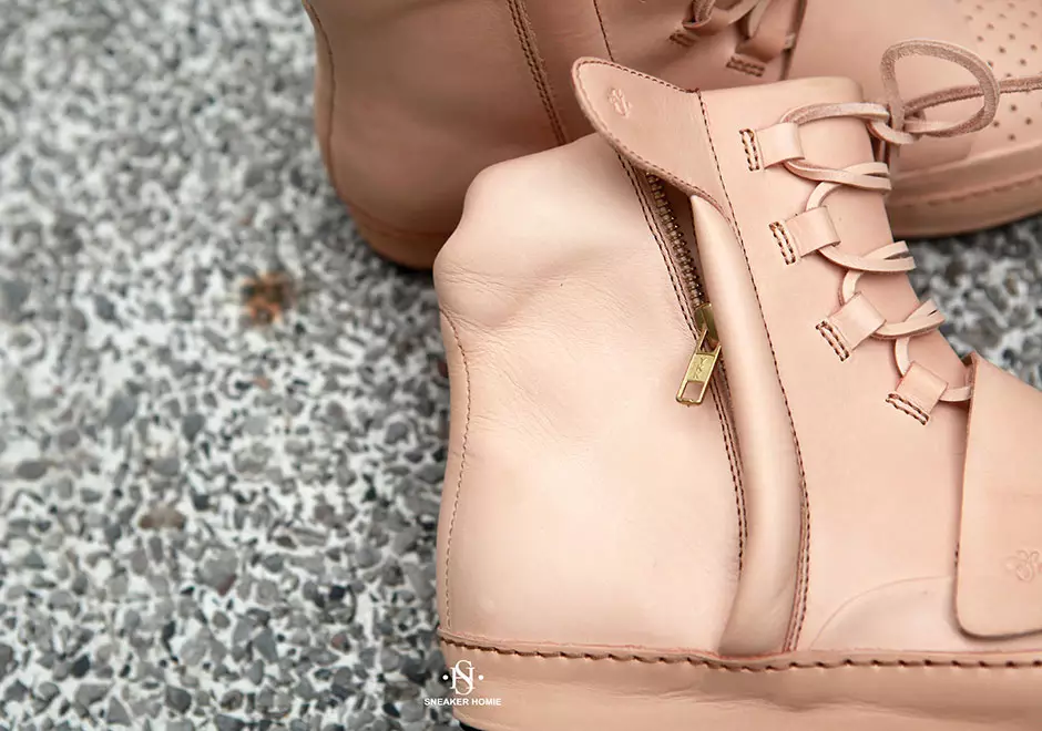 Tan Leather adidas Yeezy 750 Sneaker Homie