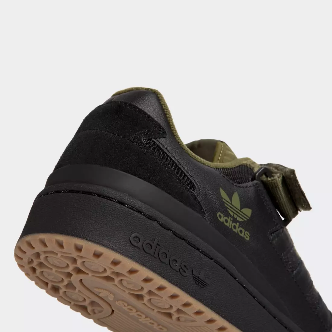 adidas Forum Low Black Olive Gum H01928 Шығарылым күні