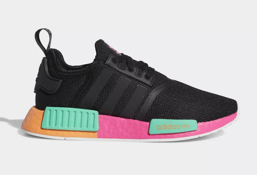 Adidas NMD R1 WMNS Core Black Shock Pink FX4459 izlaišanas datums