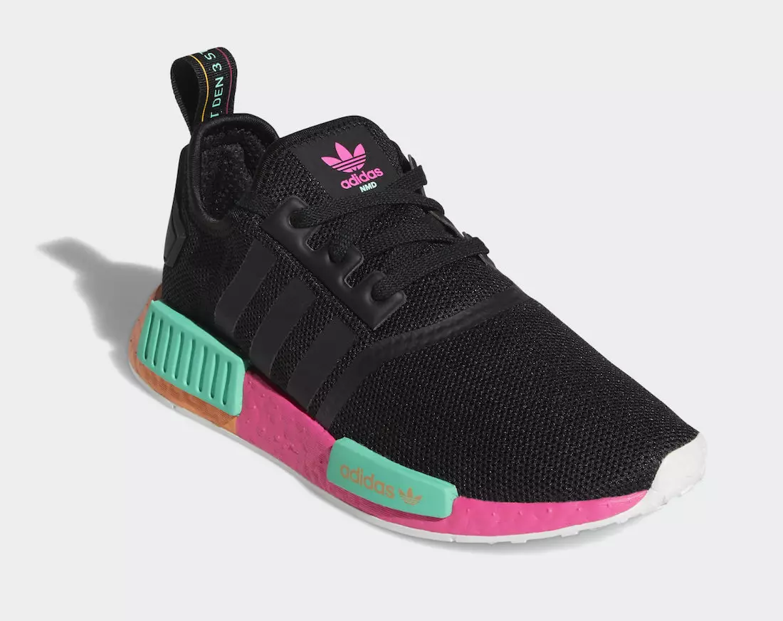 Adidas NMD R1 WMNS Core Black Shock Pink FX4459 väljalaskekuupäev