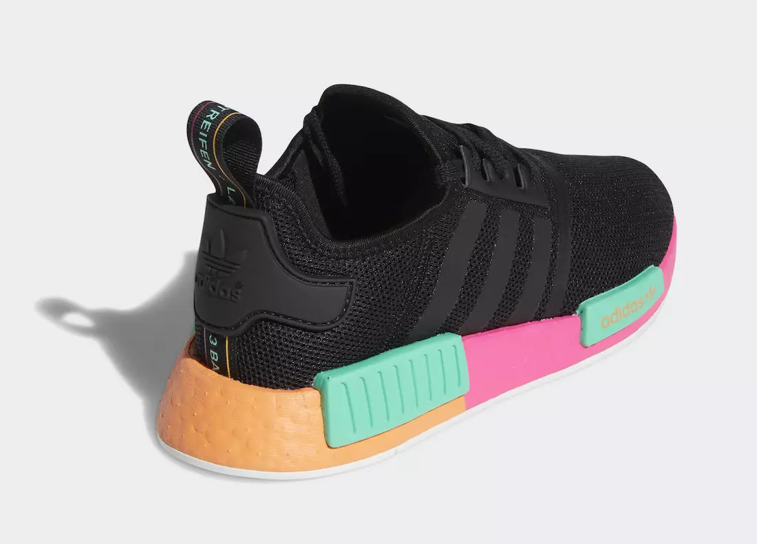 adidas NMD R1 WMNS Core Black Shock Pink FX4459 Ngày phát hành