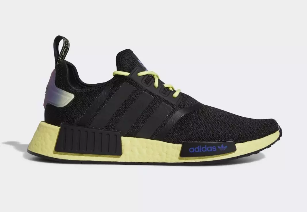 adidas NMD R1 Core Black Pulse Yellow GY8281 Útgáfudagur