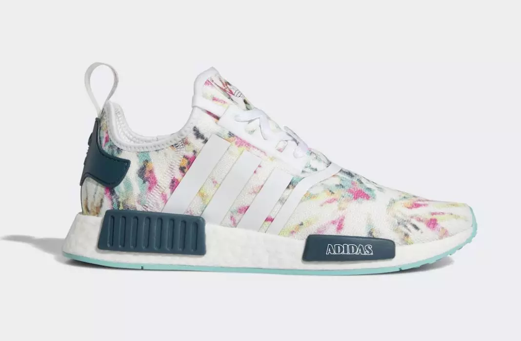 Adidas NMD R1 White Wild Teal Acid Mint GX5372 Julkaisupäivä