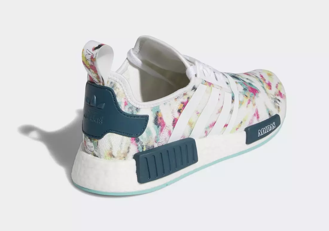 adidas NMD R1 White Wild Teal Acid Mint GX5372 Utgivelsesdato