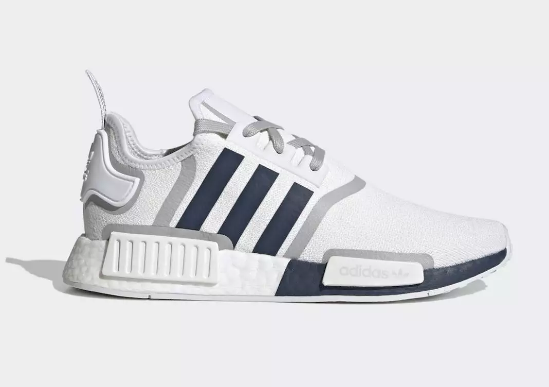 adidas NMD R1 White Crew Navy Grey G55576 Fecha de lanzamiento