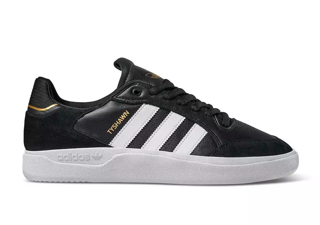 adidas Tyshawn Low Black Gold GW4891 Utgivelsesdato