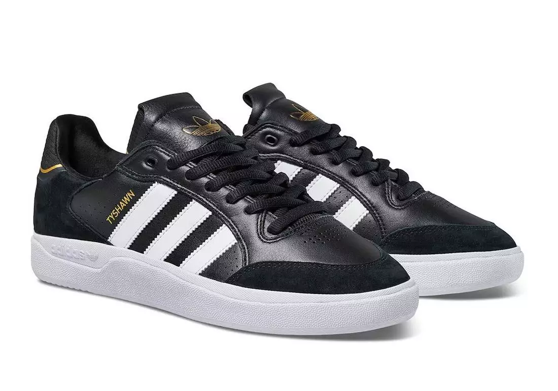 adidas Tyshawn Low Black Gold GW4891 Release Date