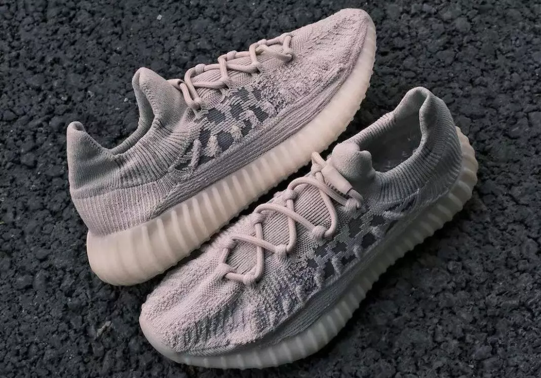 אַדידאַס Yeezy Boost 350 V2 CMPCT שיווערשטיין ביין HO6519 מעלדונג טאָג