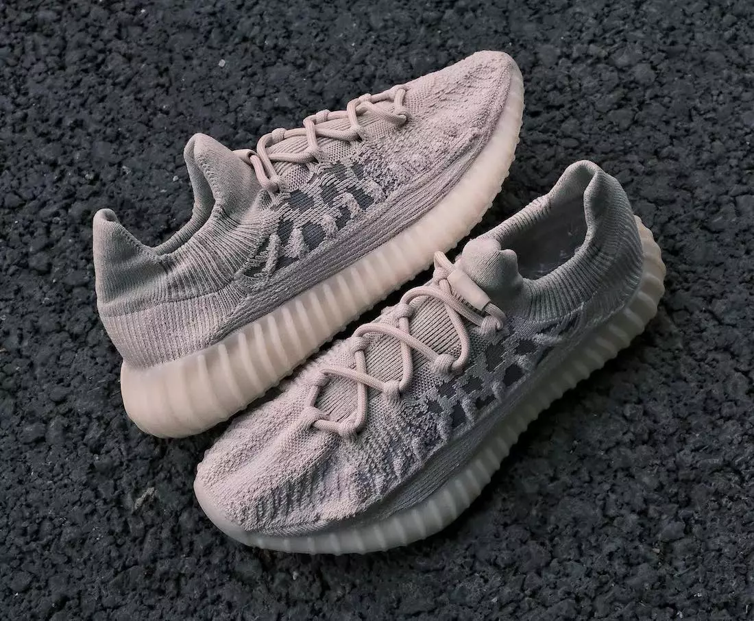 אַדידאַס Yeezy Boost 350 V2 CMPCT שיווערשטיין ביין HO6519 מעלדונג טאָג