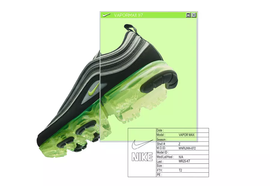 Nike Aeir VaporMax 97 Neon