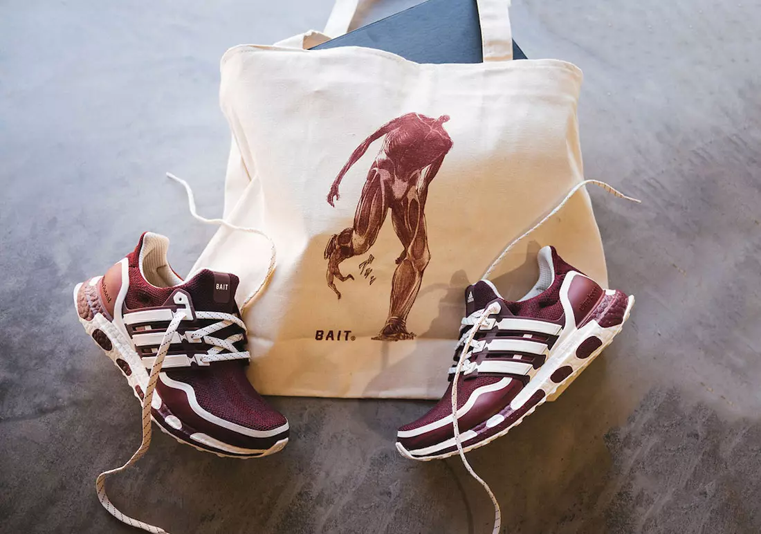 BAIT Attack on Titan adidas Ultra Boost Colossal Titan Datum izdaje