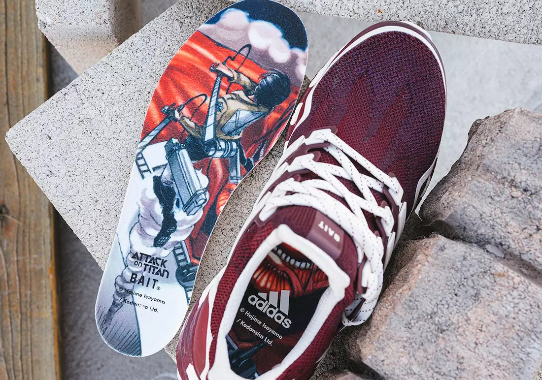 BAIT Attack on Titan adidas Ultra Boost Colossal Titan Fecha de lanzamiento