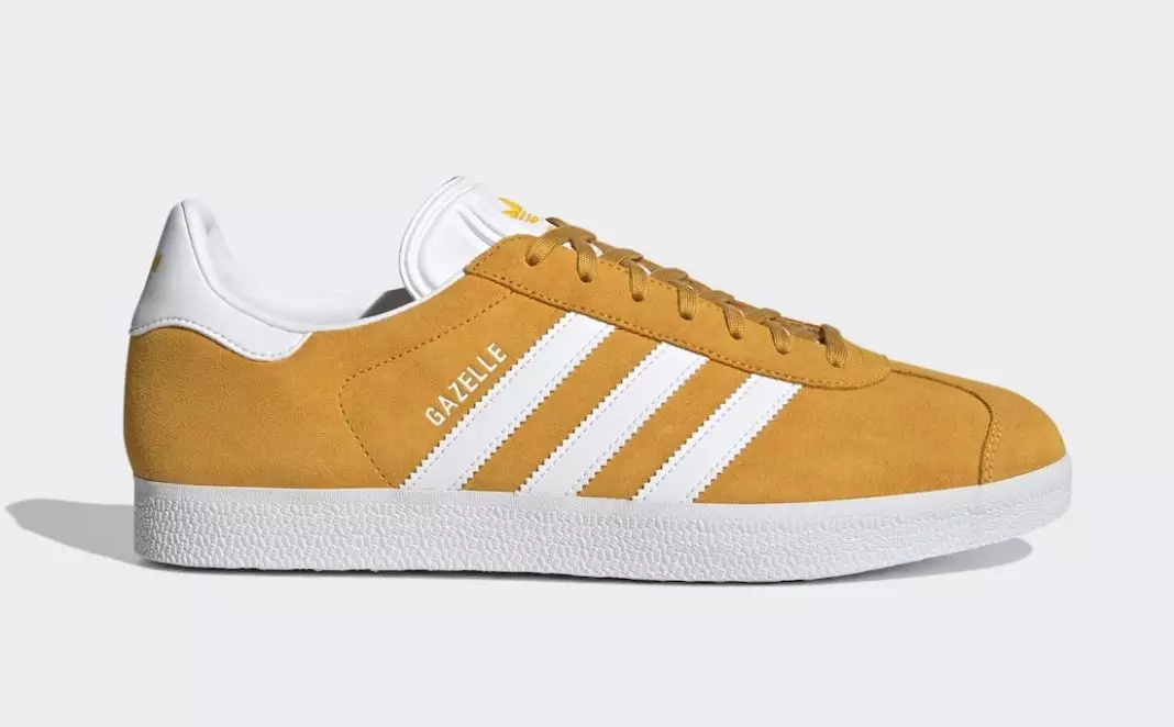 تاريخ إصدار adidas Gazelle Crew Yellow FX5497