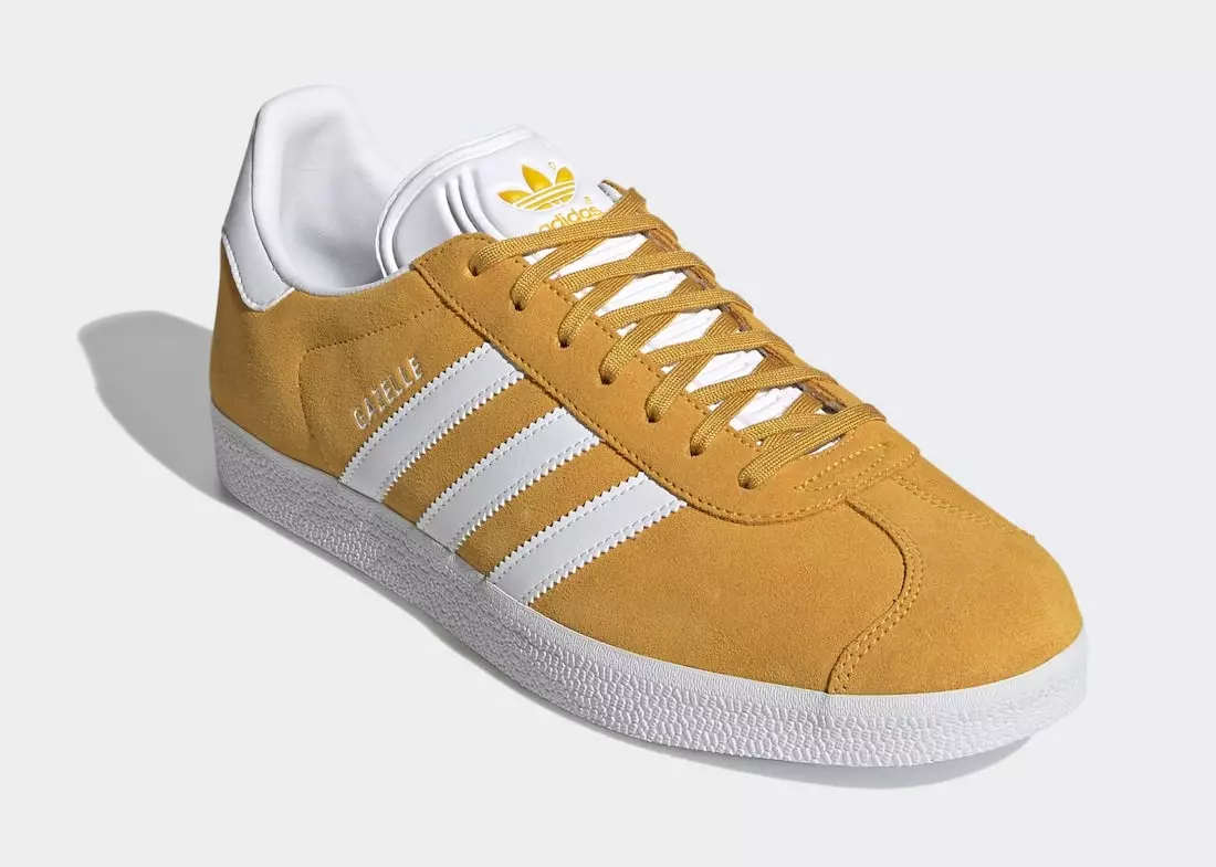 تاريخ إصدار adidas Gazelle Crew Yellow FX5497