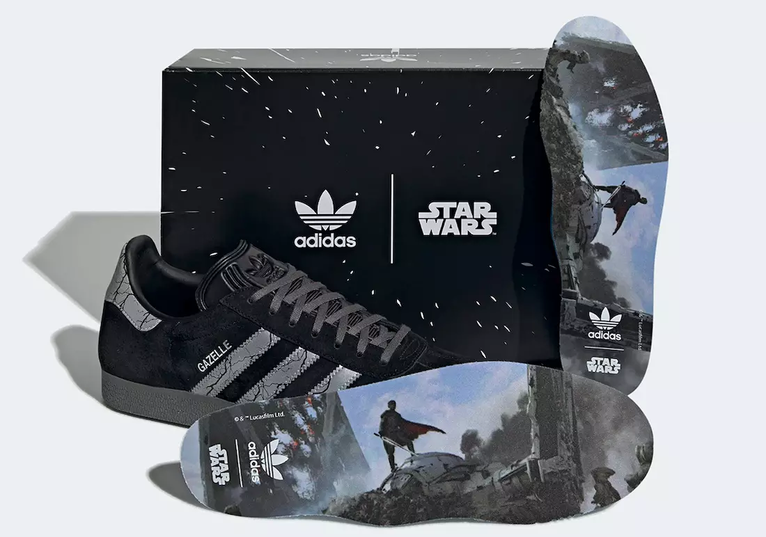 Star Wars adidas Gazelle Darksaber GZ2753 Date de sortie