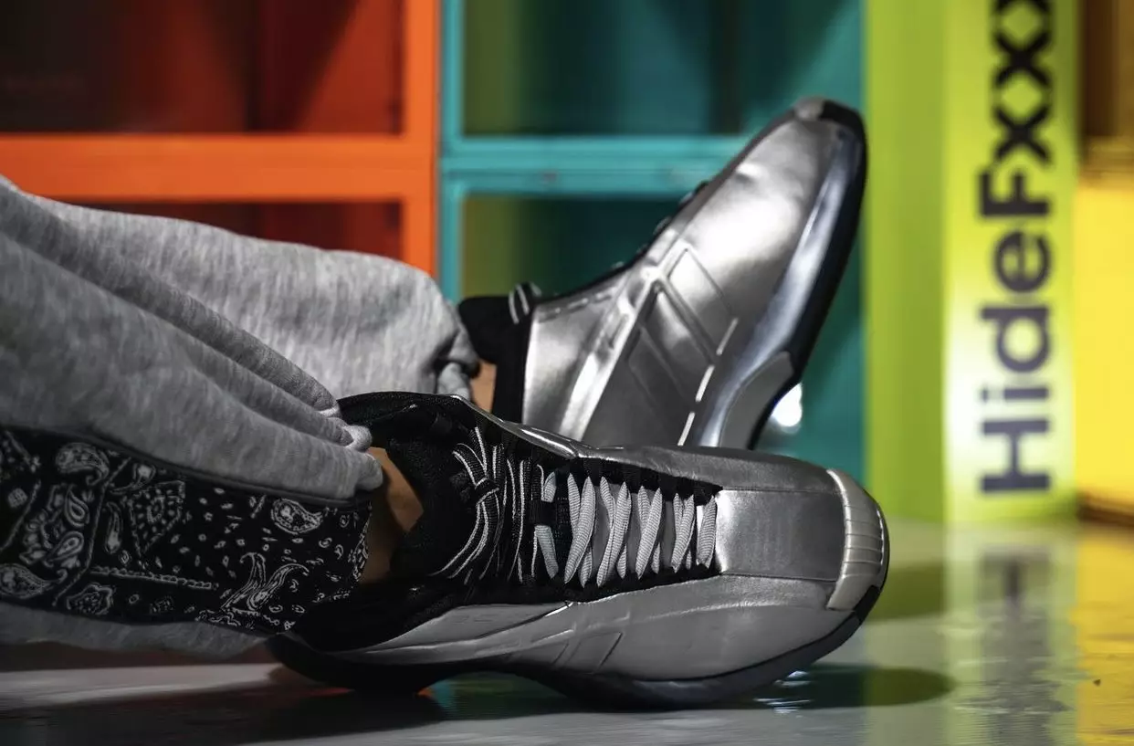 Adidas Crazy 1 Metallic Silver OG 2022 Release On-Feet