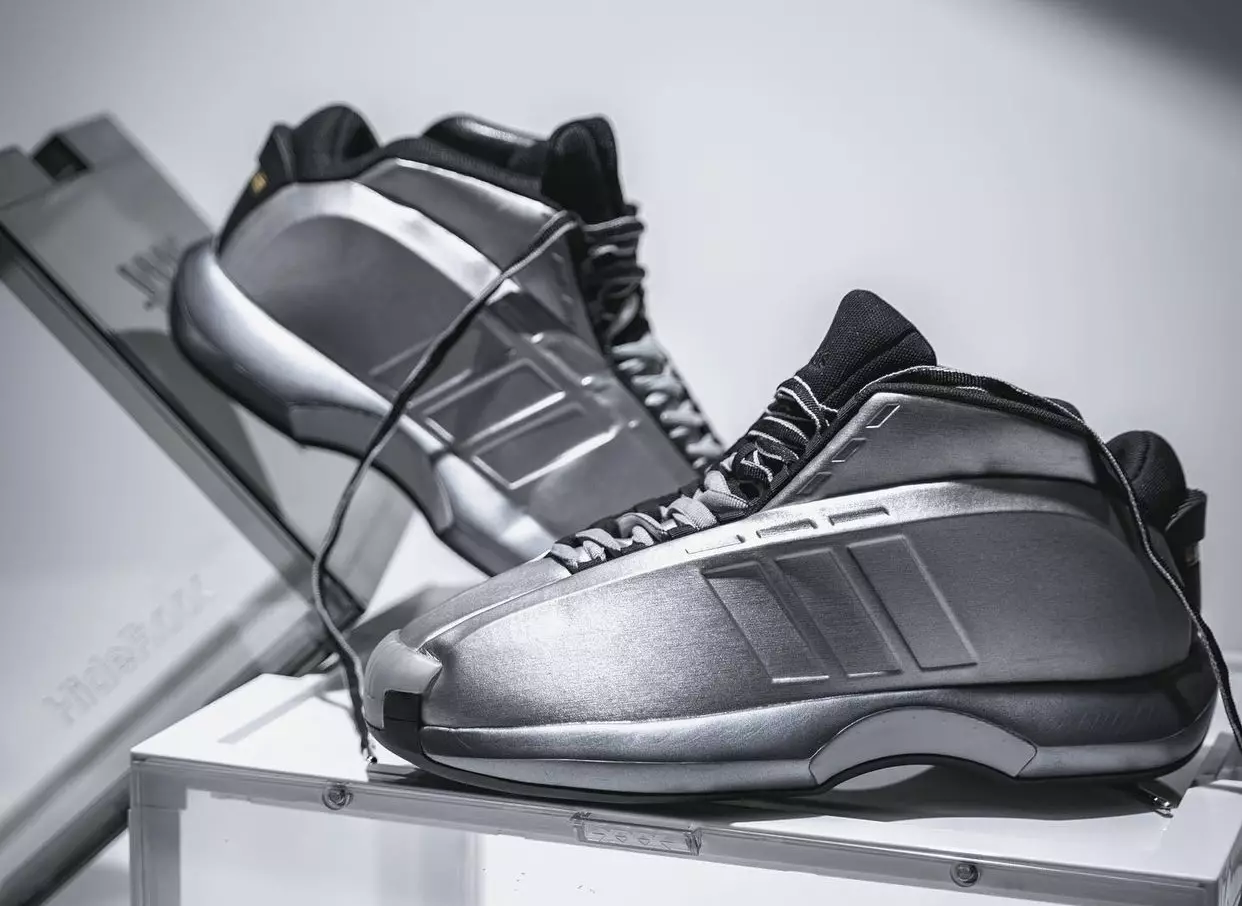 adidas Crazy 1 Metallic Silver OG 2022 utgivelsesdato