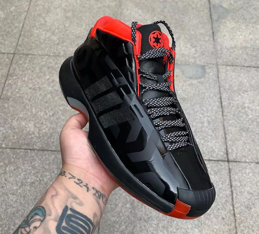 Star Wars adidas Crazy 1 Impireacht Réaltrach Dáta Eisiúna