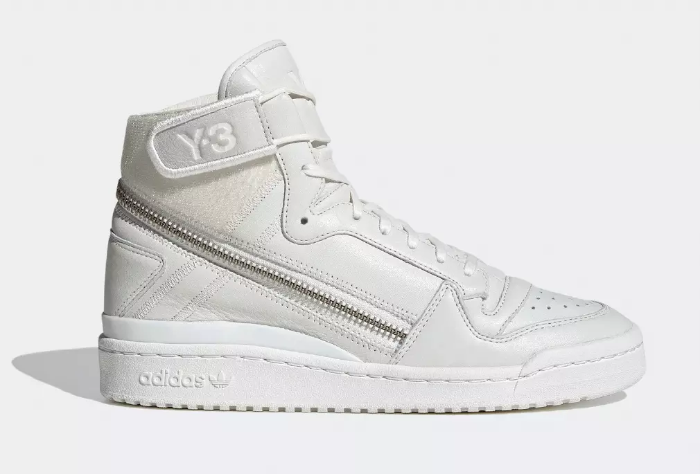 adidas Y-3 Merilis Versi Undyed dari Forum High