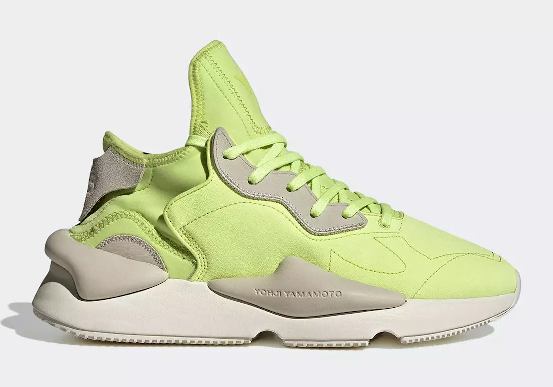 adidas Y-3 Kaiwa Semi Frozen Yellow GZ9144 Թողարկման ամսաթիվ