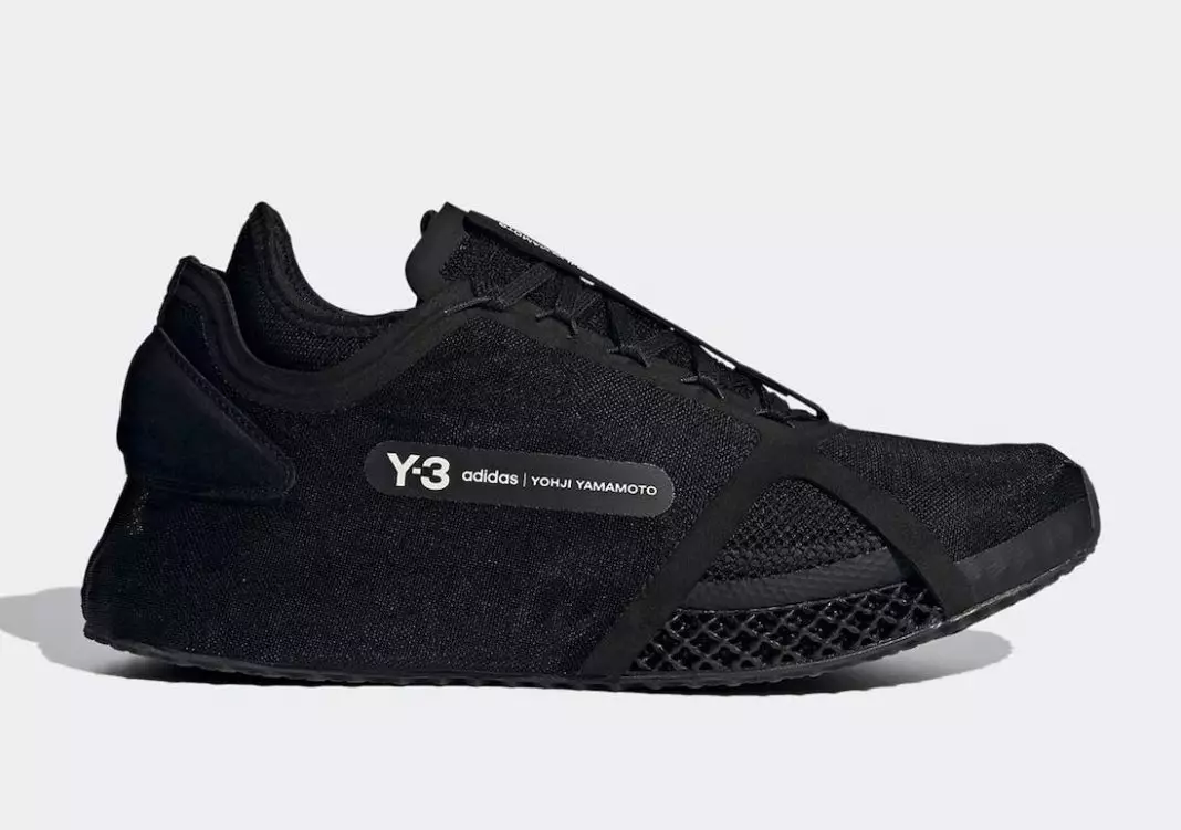 adidas Y-3 Runner 4D IO Black FZ4502 Data de llançament