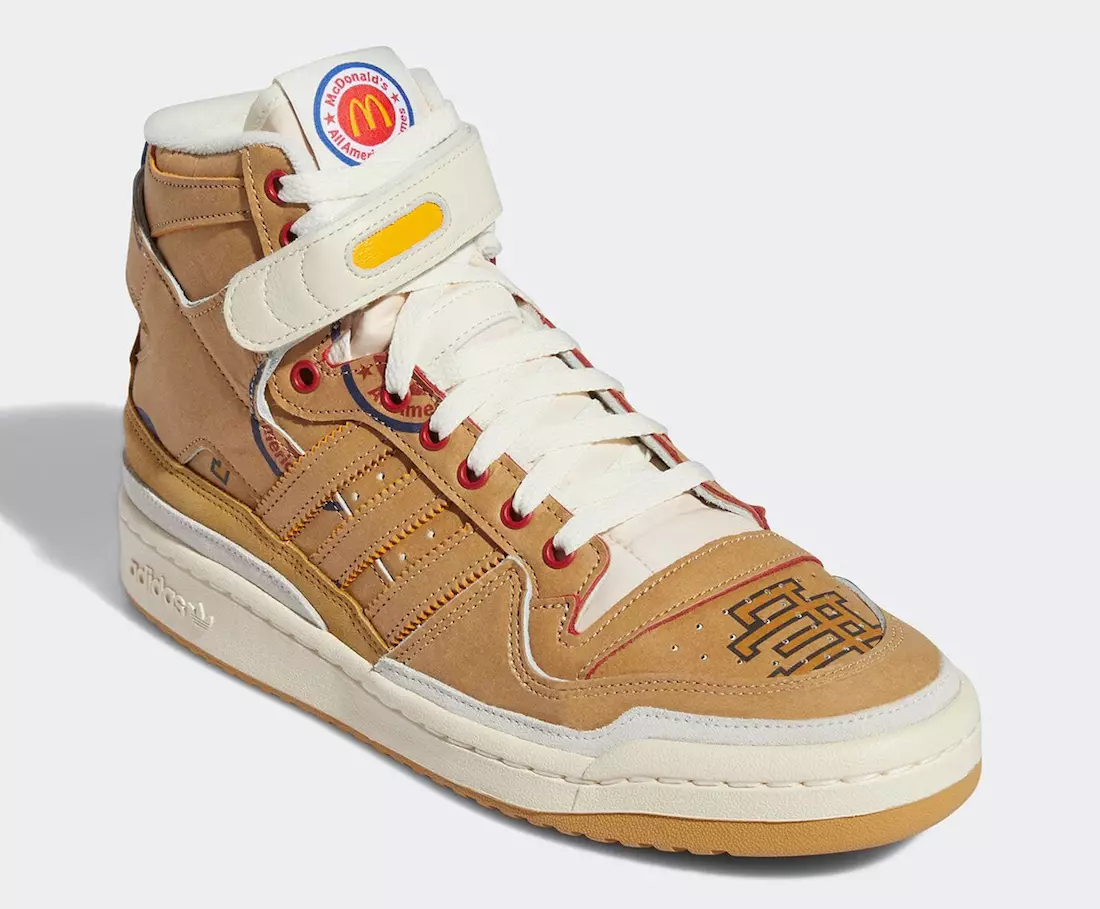 Eric Emanuel adidas Forum 84 High McDonalds All-American GW9711 ဖြန့်ချိသည့်ရက်စွဲ