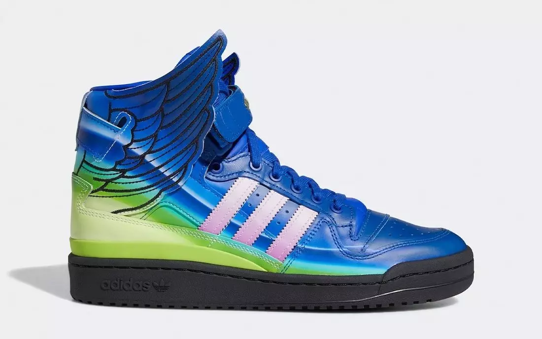 Jeremy Scott x Adidas Forum Dia duit Wings 4.0 Clúdaithe i Grádáin