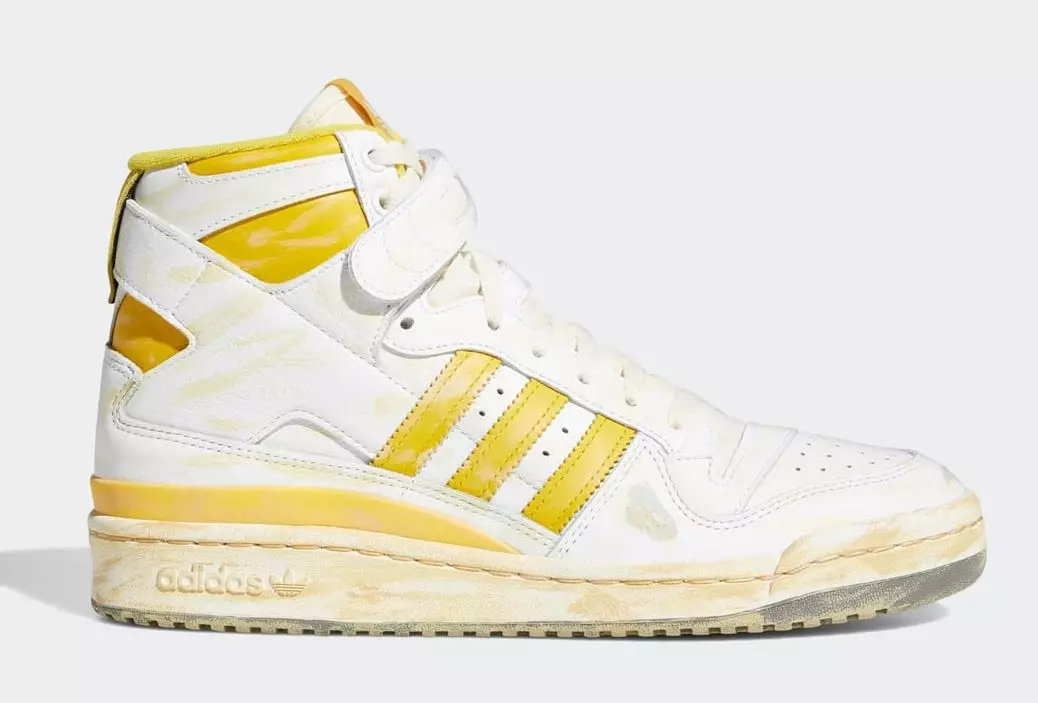 Adidas Forum 84 High Worn White Yellow GZ6468 Дата выпуску