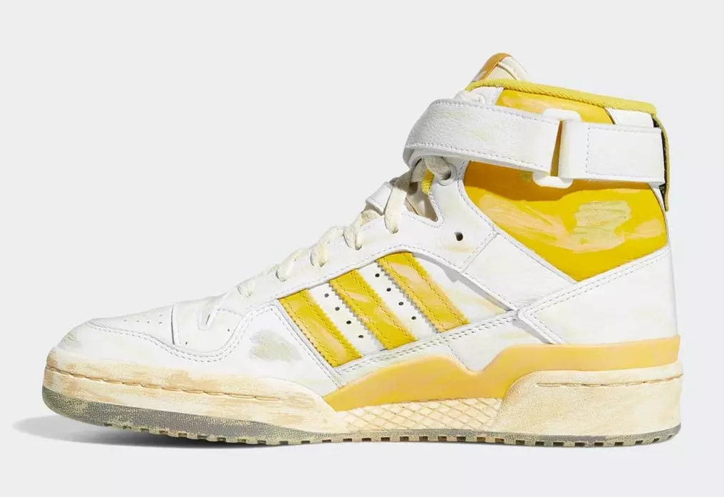 Adidas Forum 84 High Worn White Yellow GZ6468 Дата выпуску