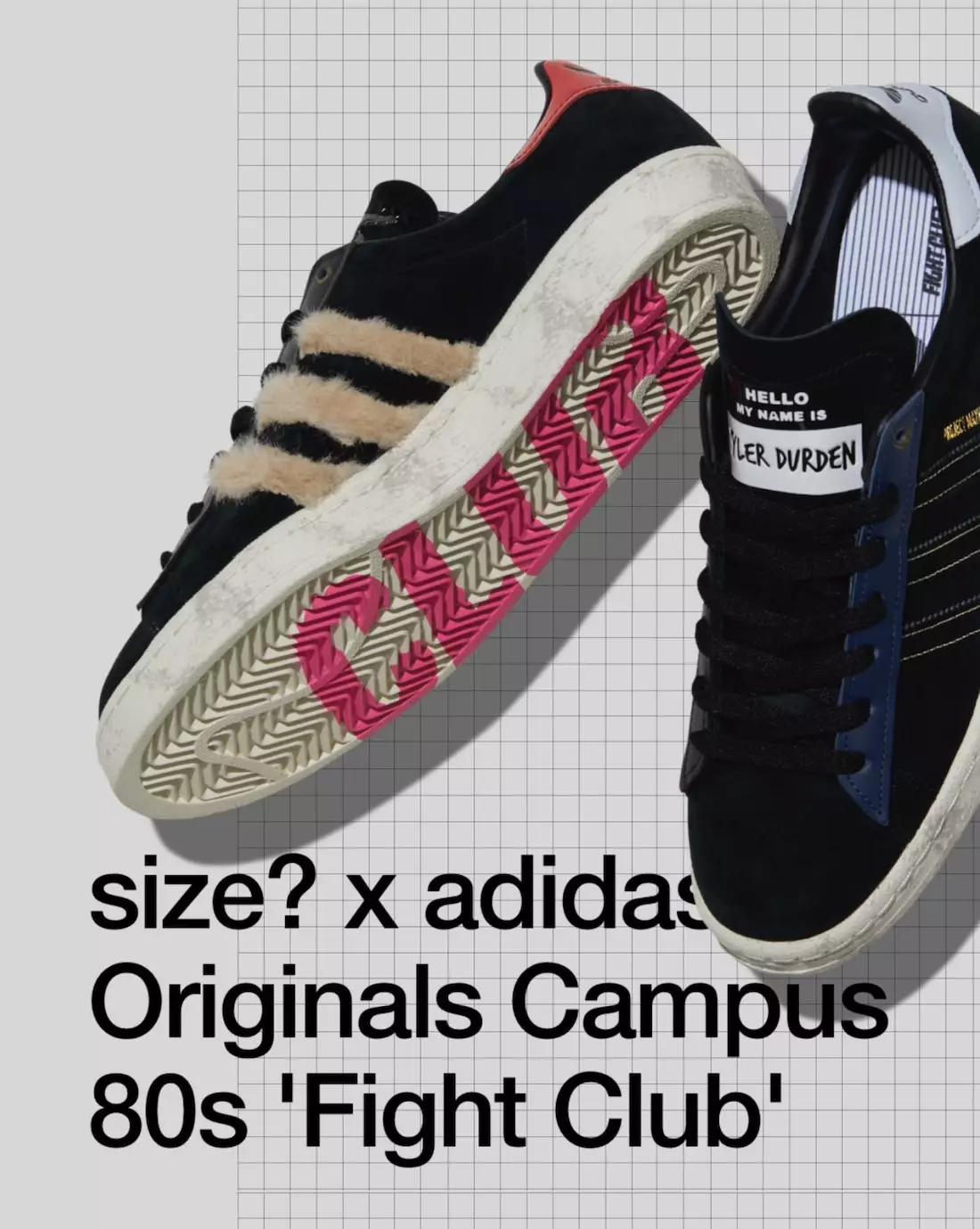 Size Adidas Campus 80s Fight Club Release Date