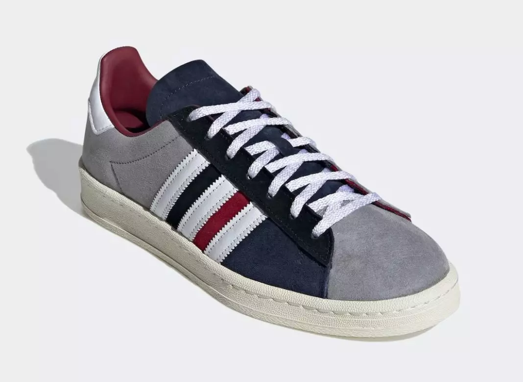 adidas Campus 80s Burgundy Navy FY7152 Дата на издаване