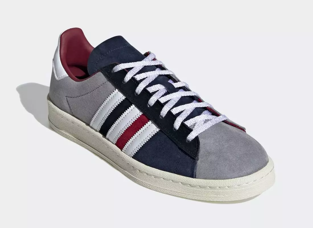 Ngày phát hành adidas Campus 80s Burgundy Navy FY7152