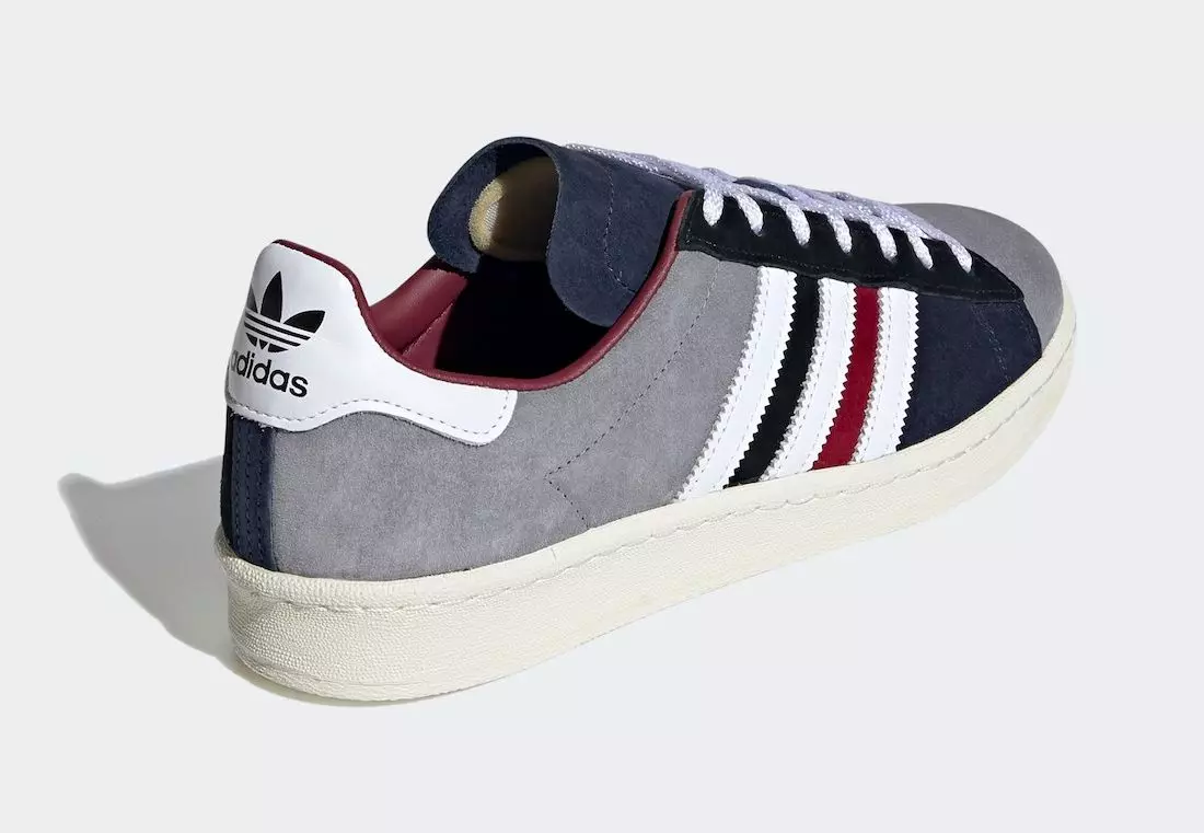 adidas Campus 80s Burgundy Navy FY7152 Udgivelsesdato