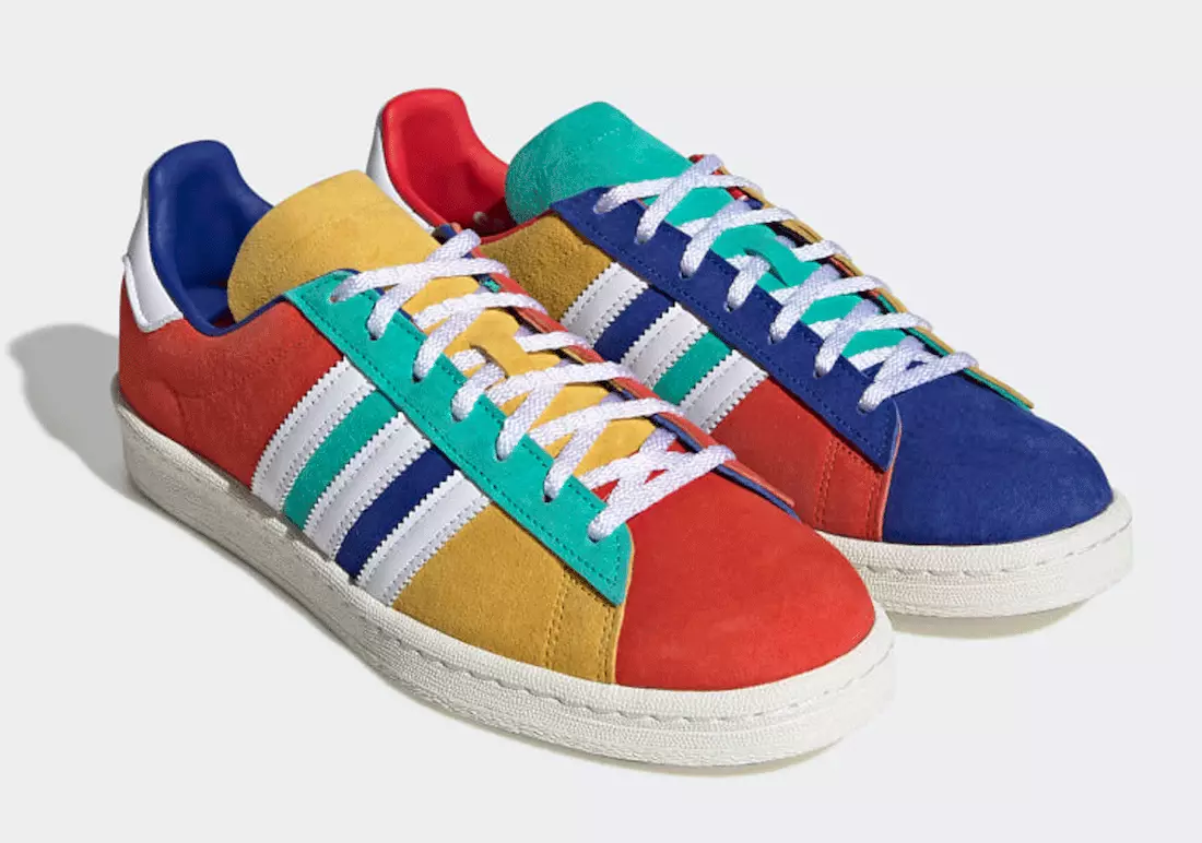 Adidas Campus 80s iegūst daudzkrāsainu pārvērtību