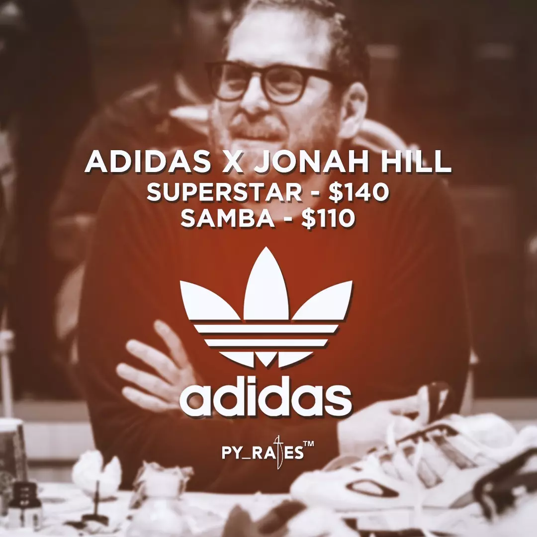 Jonah Hill adidas Superstar Samba გამოშვების თარიღი