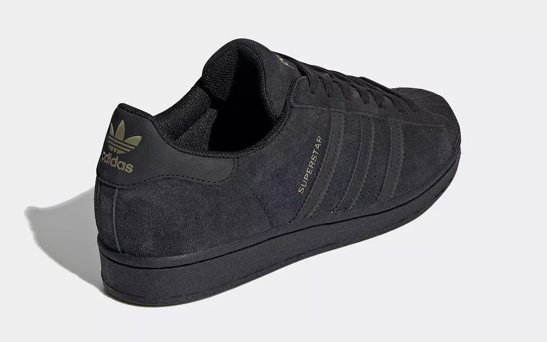 Adidas Superstar Black Suede H69158 Дата выпуска