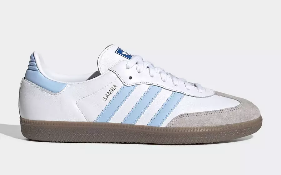 adidas Samba OG 화이트 라이트 블루 EG9327 출시일