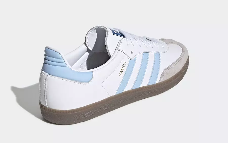 adidas Samba OG valge helesinine EG9327 väljalaskekuupäev