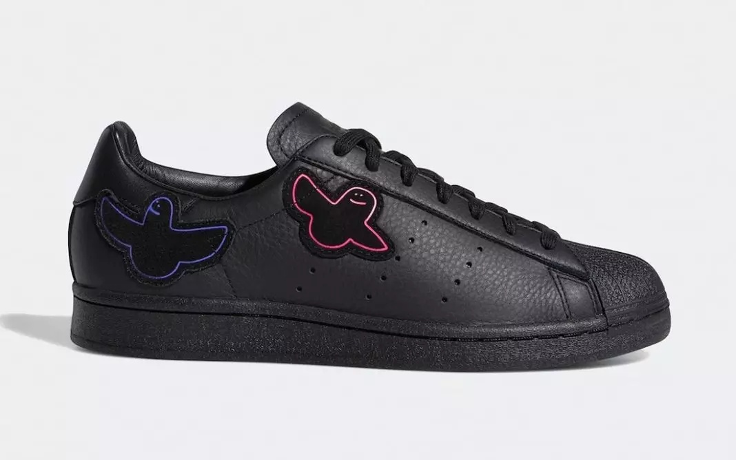 Mark Gonzales x Adidas Superstar ADV Shmoo Black GX1488 išleidimo data