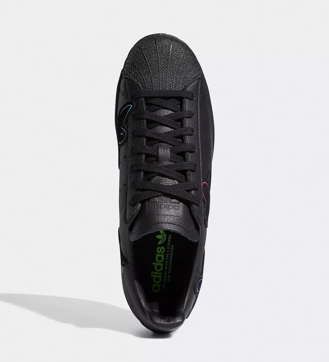 Mark Gonzales x adidas Superstar ADV Shmoo Black GX1488 Releasedatum