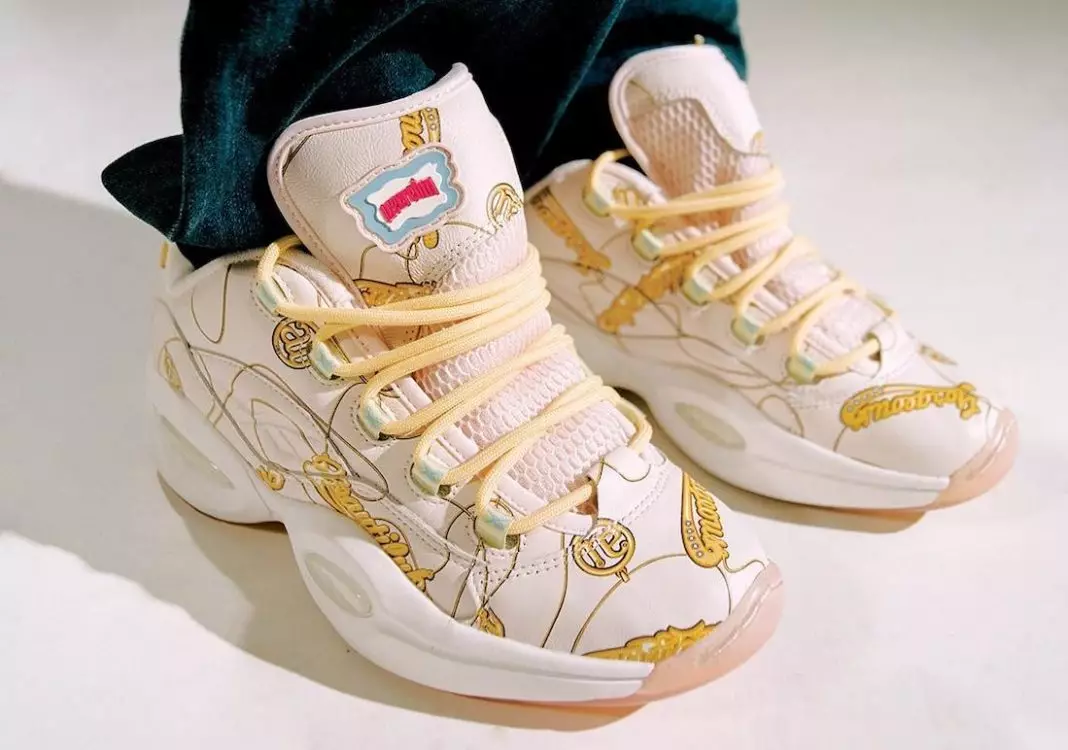 BBC Ice Cream Reebok Question Low Name Chains FZ4341 תאריך שחרור