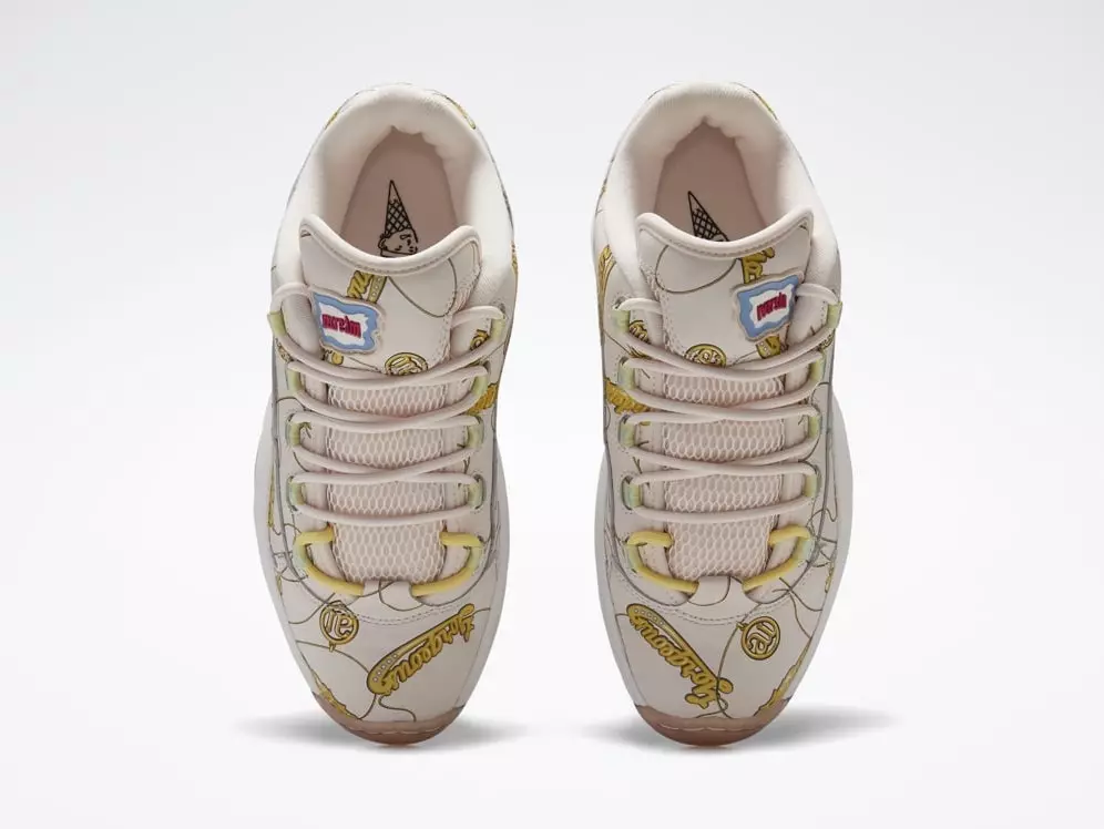 BBC Ice Cream Reebok Question Low Name Chains FZ4341 Väljalaskekuupäev